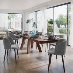 Раскладной стол Windsor & Co Njal, темно-коричневый цена и информация | Кухонные и обеденные столы | hansapost.ee