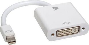 V7 CBL-MD1WHT-5E, DisplayPort Mini, 0.15м цена и информация | Кабели и провода | hansapost.ee