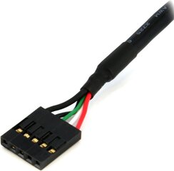 StarTech 24in Internal 5 pin USB IDC Motherboard Header Cable F/F цена и информация | Кабели и провода | hansapost.ee