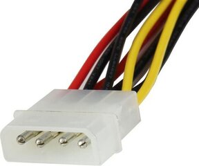 StarTech, PYO2LP4LSATR SATA 15-pin x2, 0.3 m hind ja info | Juhtmed ja kaablid | hansapost.ee