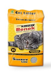 Помет Super Benek Standard желтый, 20 кг цена и информация | Наполнители для туалета | hansapost.ee