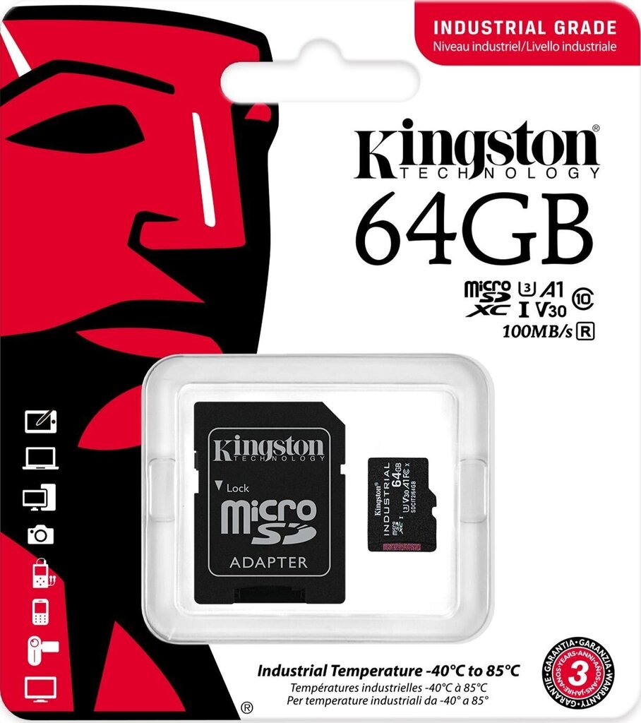 Kingston SDCIT2 64GB цена и информация | Fotoaparaatide mälukaardid | hansapost.ee