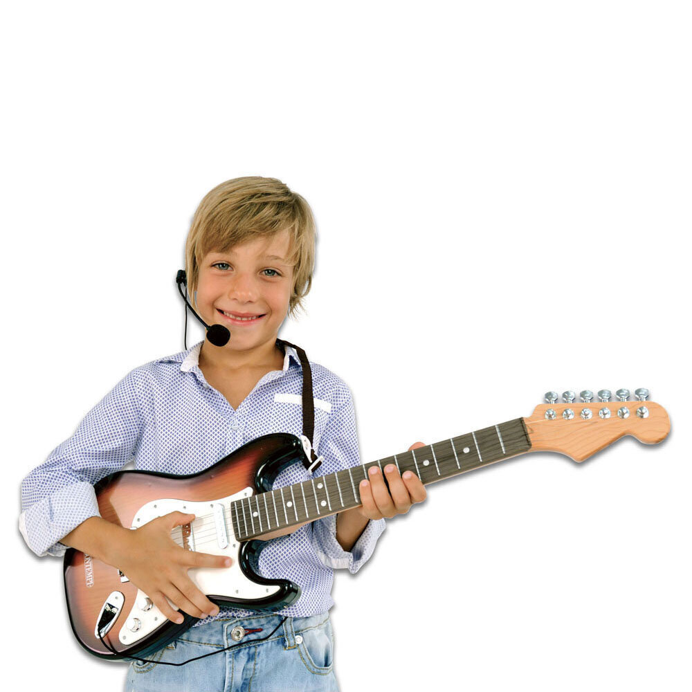 Laste elektrikitarr vöö ja mikrofoniga Bontempi, 241310 hind ja info | Arendavad laste mänguasjad | hansapost.ee