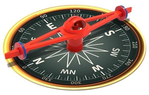 Kidzlabs Hiiglaslik magnetkompass 4M hind ja info | Arendavad laste mänguasjad | hansapost.ee