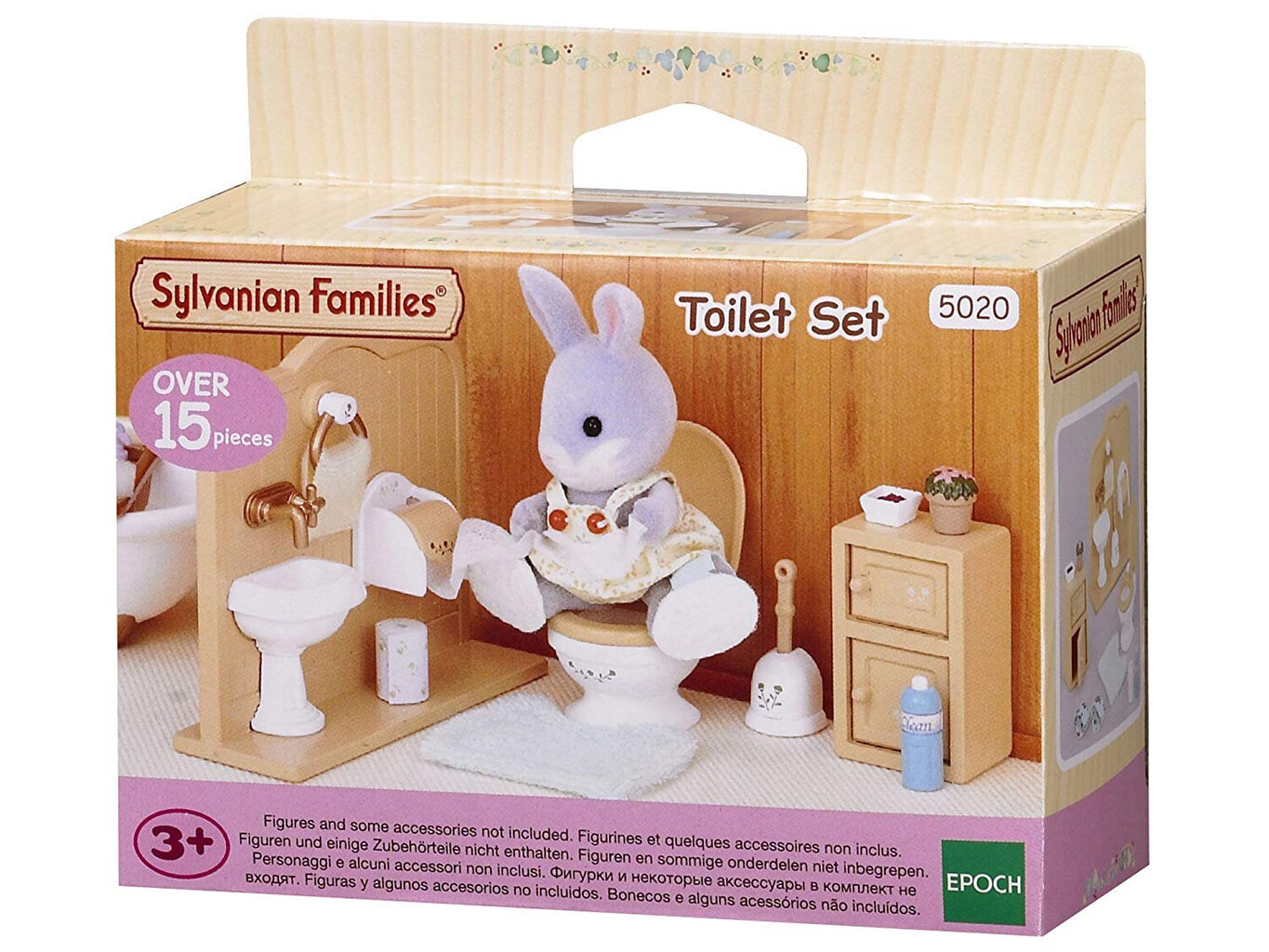 WC komplekt Sylvanian Families цена и информация | Mänguasjad tüdrukutele | hansapost.ee