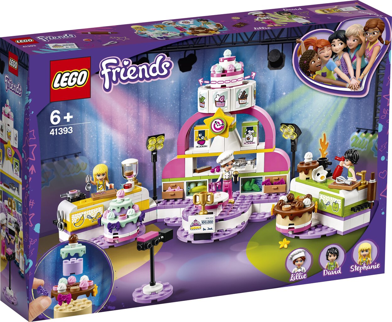 41393 LEGO® Friends Küpsetamisvõistlus цена и информация | Klotsid ja konstruktorid | hansapost.ee