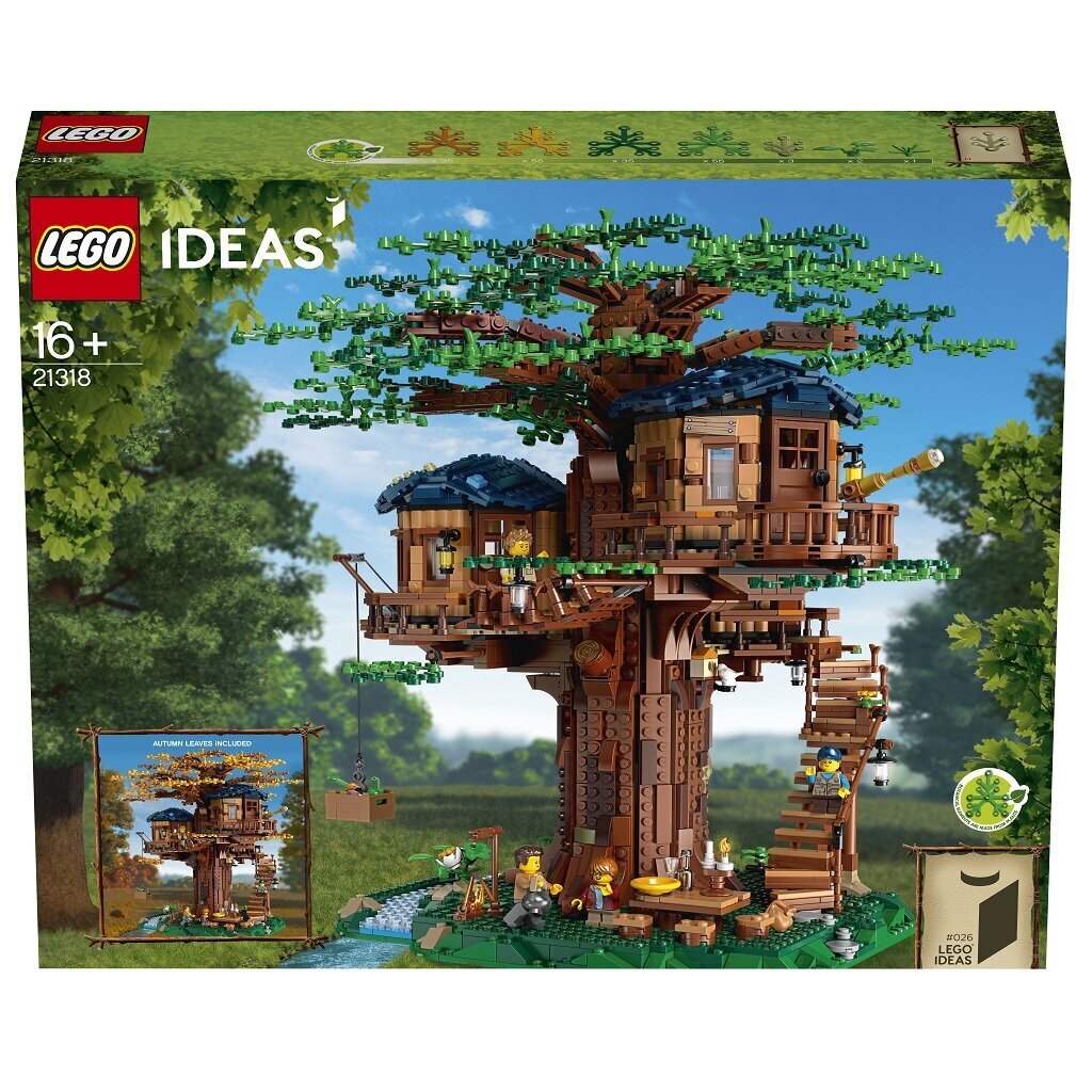 21318 LEGO® Ideas Puumaja цена и информация | Klotsid ja konstruktorid | hansapost.ee