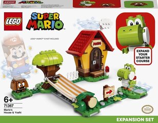 71367 LEGO® Super Mario Дом Марио и Yoshi Дополнительный набор цена и информация | Конструкторы и кубики | hansapost.ee