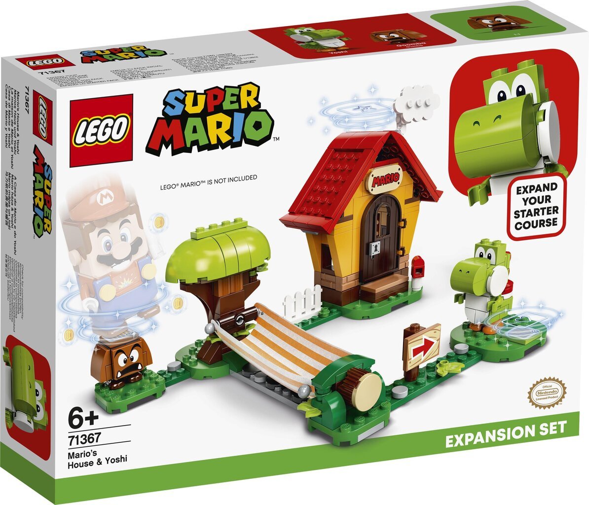 71367 LEGO® Super Mario Täiendus Mario ja Yoshi kodule hind ja info | Klotsid ja konstruktorid | hansapost.ee