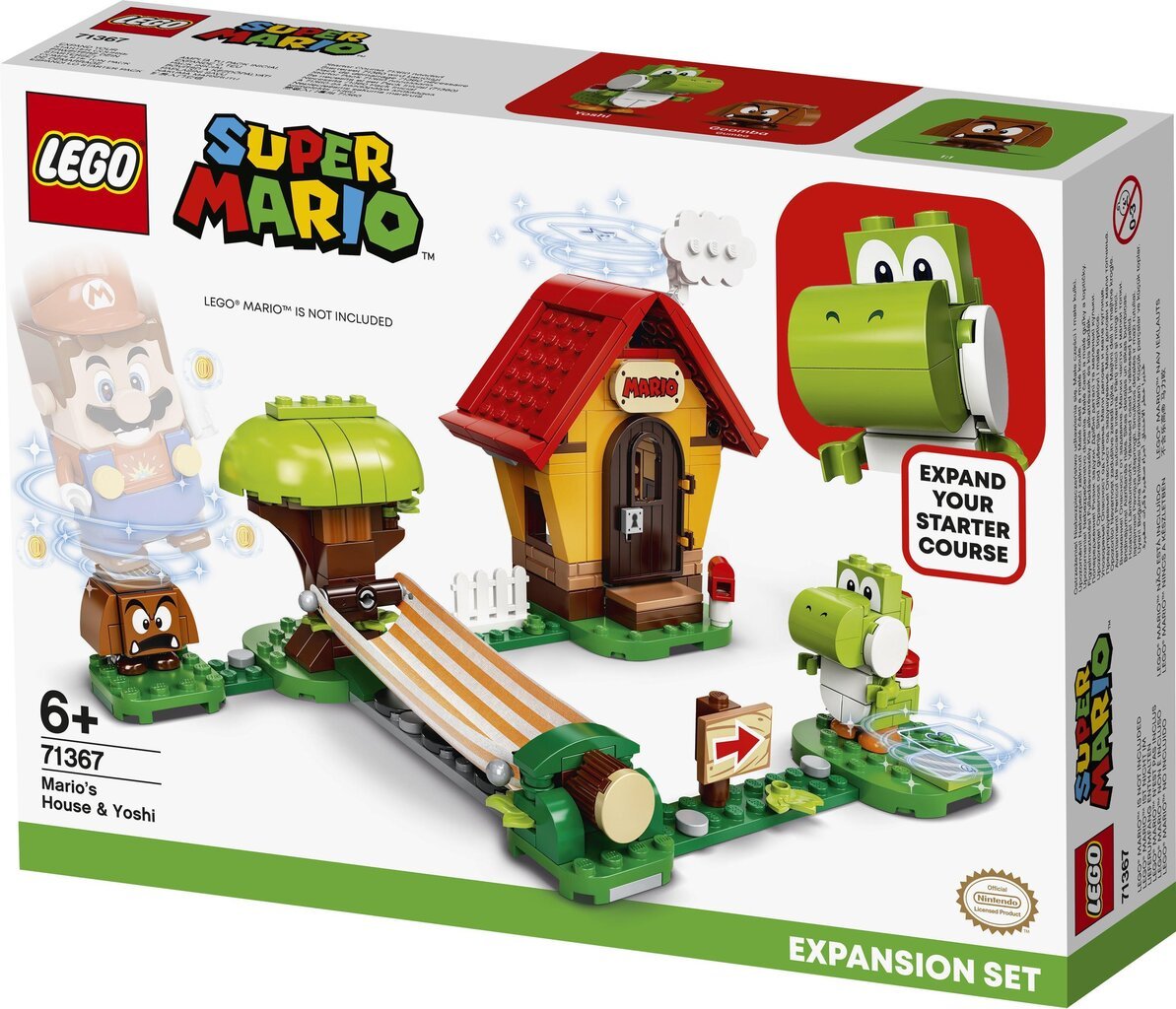 71367 LEGO® Super Mario Täiendus Mario ja Yoshi kodule hind ja info | Klotsid ja konstruktorid | hansapost.ee