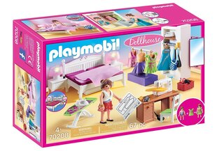 70208 PLAYMOBIL® Dollhouse, Magamistuba õmblusnurgaga hind ja info | Playmobil Lastekaubad ja beebikaubad | hansapost.ee