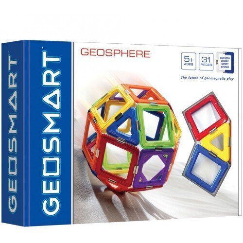 Magnetiline konstruktor GeoSmart GeoSphere 31 tk цена и информация | Klotsid ja konstruktorid | hansapost.ee