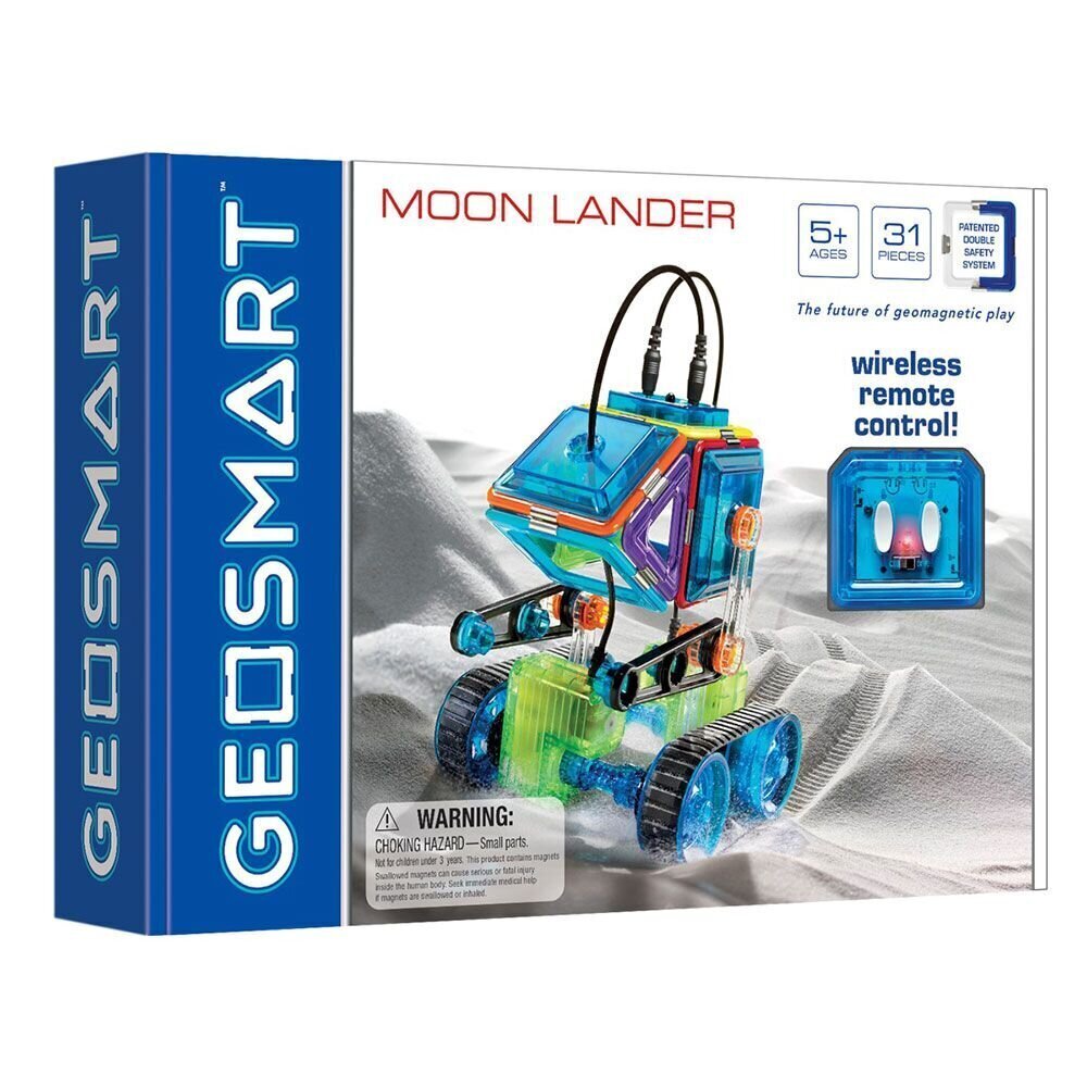 Magnetiline konstruktor GeoSmart Moon Lander 31 tk hind ja info | Klotsid ja konstruktorid | hansapost.ee
