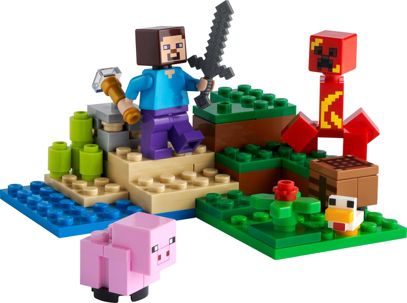 21177 LEGO® Minecraft Creeper varitsus цена и информация | Klotsid ja konstruktorid | hansapost.ee