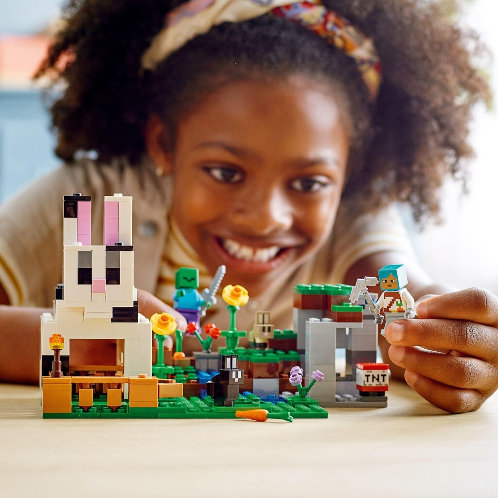 21181 LEGO® Minecraft Küülikufarm hind ja info | Klotsid ja konstruktorid | hansapost.ee