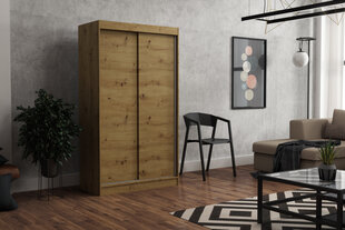 Шкаф NORE Emily 120, коричневый цена и информация | Шкафы | hansapost.ee