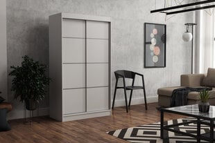 Шкаф NORE Rob 120, белый цена и информация | NORE Мебель для спальни | hansapost.ee