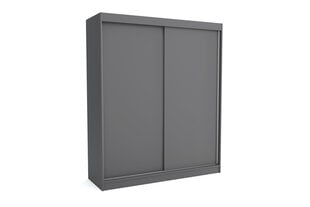 Шкаф NORE Emily 180, темно-серый цена и информация | Шкафы | hansapost.ee