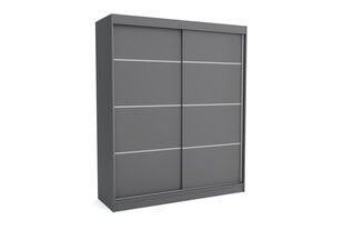 Шкаф NORE Rob 180, темно-серый цена и информация | Шкафы | hansapost.ee