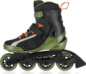 Rulluisud Spokey Mrfit, must/roheline, suurus 43 price and information | Roller skates and accessories | hansapost.ee