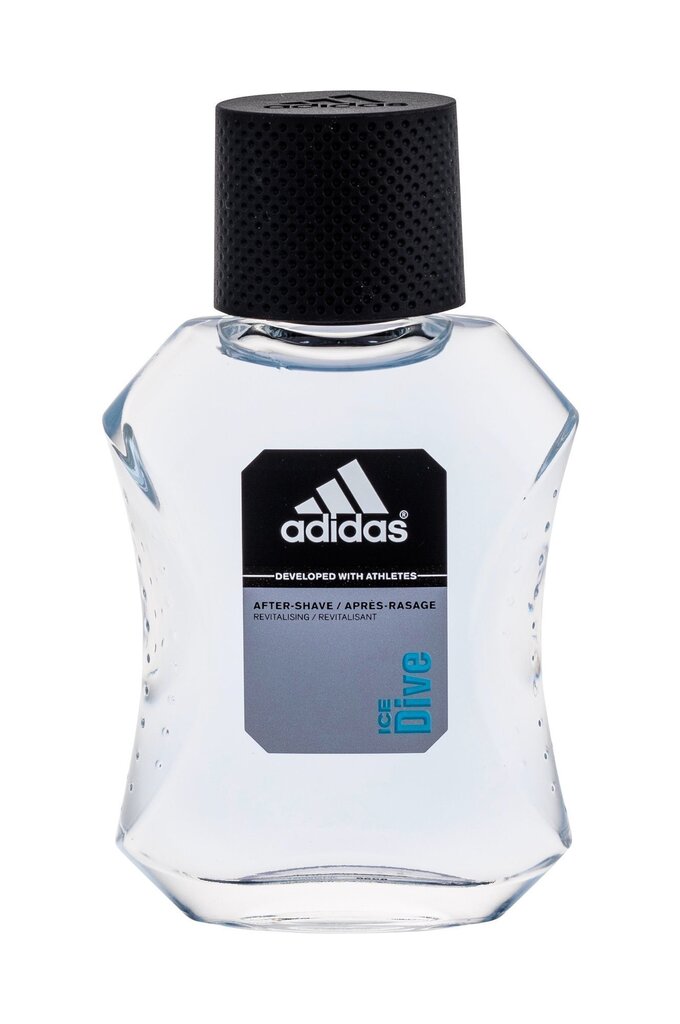 Adidas Ice Dive Aftershave meestele 50 ml цена и информация | Dušigeelid ja deodorandid meestele | hansapost.ee