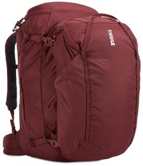 Двойной дорожный рюкзак Thule Landmark Womens Dark Bordeaux 60 L, красный цена и информация | Рюкзаки и сумки | hansapost.ee