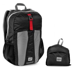 Складной рюкзак Spokey HIDDEN PEAK, 21 л, серый/черный цена и информация | Рюкзаки для спорта, активного отдыха | hansapost.ee