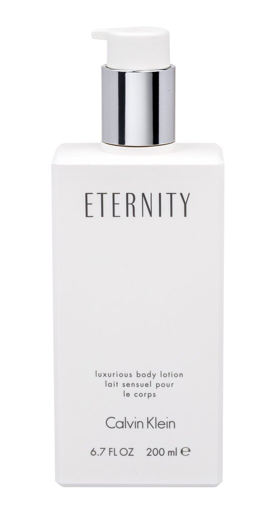 Ihupiim Calvin Klein Eternity naistele 200 ml цена и информация | Dušigeelid ja deodorandid naistele | hansapost.ee