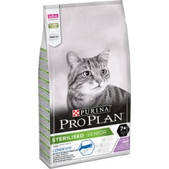 PRO PLAN сухой корм для стерилизованных пожилых кошек 7+, индейка 10 кг цена и информация | Сухой корм для кошек | hansapost.ee