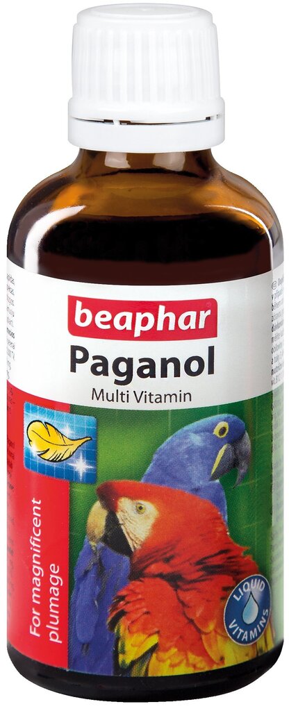 Vitamiinid lindudele Beaphar Paganol цена и информация | Toit lindudele | hansapost.ee