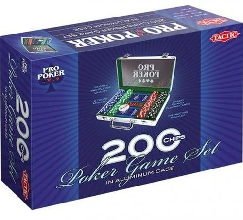 Tactic Pokker 200 kohver цена и информация | Lauamängud ja mõistatused perele | hansapost.ee