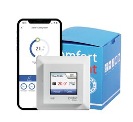 Comfort Heat WiFi термостат, белый цена и информация | Нагревательные коврики для пола и зеркал | hansapost.ee