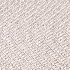 Narma kahepoolne plasticWeave™ plastikvaip Diby, kreem, 70 x 200 cm hind ja info | Vaibad | hansapost.ee