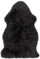 Narma naturaalsetest lambanahkadest vaip Merino M, must, 8x, 170 x 180 cm цена и информация | Vaibad | hansapost.ee