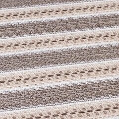 Narma kahepoolne plasticWeave™ plastikvaip Runö, beež, 70 x 300 cm hind ja info | Vaibad | hansapost.ee