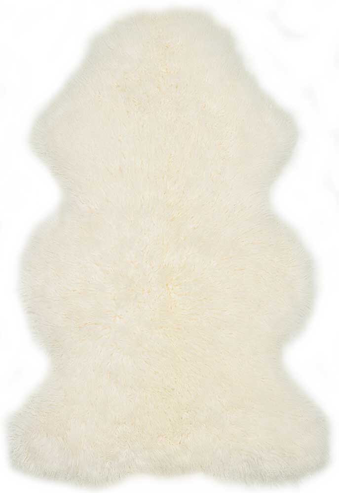 Narma naturaalsetest lambanahkadest vaip Merino M, valge, 6x, 130 x 180 cm цена и информация | Vaibad | hansapost.ee