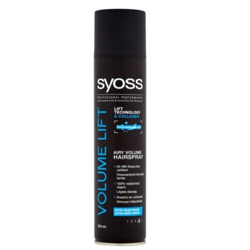 Syoss Professional Performance Volume Lift juuksesprei 300 ml hind ja info | Juuste viimistlusvahendid | hansapost.ee