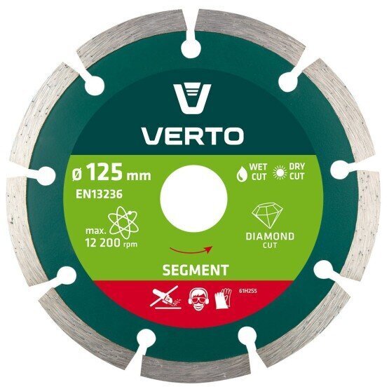 Teemantketas 125mm universaal (tuhaplokk, betoon,fibo) kuivlõige hind ja info | Lihvmasinad | hansapost.ee