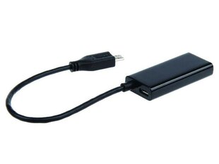 Адаптер MHL(M)->HDMI(F)+USB MICRO(BF) (11 PIN) 16C цена и информация | Аксессуары для Smart TV | hansapost.ee