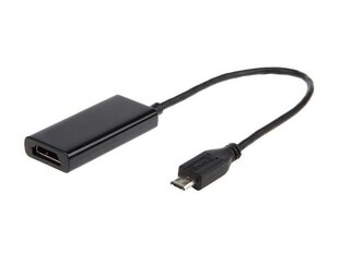 Адаптер MHL(M)->HDMI(F)+USB MICRO(BF) (11 PIN) 16C цена и информация | Аксессуары для телевизоров и Smart TV | hansapost.ee