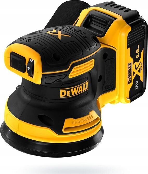 Dewalt szlifierka mimośrodowa 18V 125mm 2x5,0Ah (DCW210P2-QW) цена и информация | Lihvmasinad | hansapost.ee