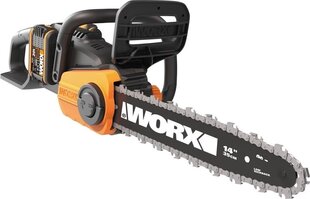 WORX WG322E.9 chainsaw 25 cm Black, Orange цена и информация | Цепные пилы | hansapost.ee