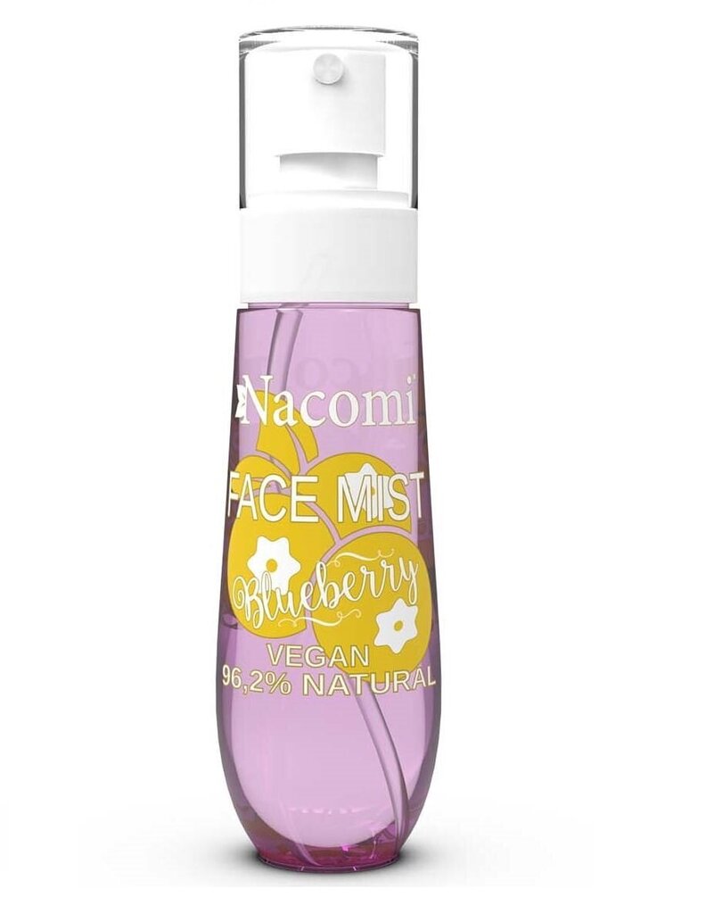 Nacomi Face Mist Vegan Natural kehasprei 80 ml цена и информация | Kehakreemid, kehaõlid ja losjoonid | hansapost.ee