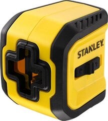 STANLEY STHT77611-0 Laser, черный, желтый цена и информация | Ручной инструмент, 18 В 125 мм бесщеточная угловая шлифовальная машина для Makita Cordless, замена литий-ионного аккумулятора | hansapost.ee