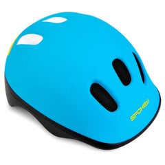 Детский велосипедный шлем Spokey Stars, 52-56 см, голубой цена и информация | Шлемы | hansapost.ee
