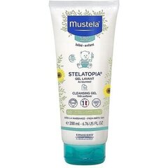 Гель для душа для детей Mustela Bébé Stelatopia Cleansing Gel, 200 мл цена и информация | Косметика для мам и детей | hansapost.ee