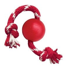 KONG BALL WITH ROPE S /KB21E/ hind ja info | Koerte mänguasjad | hansapost.ee