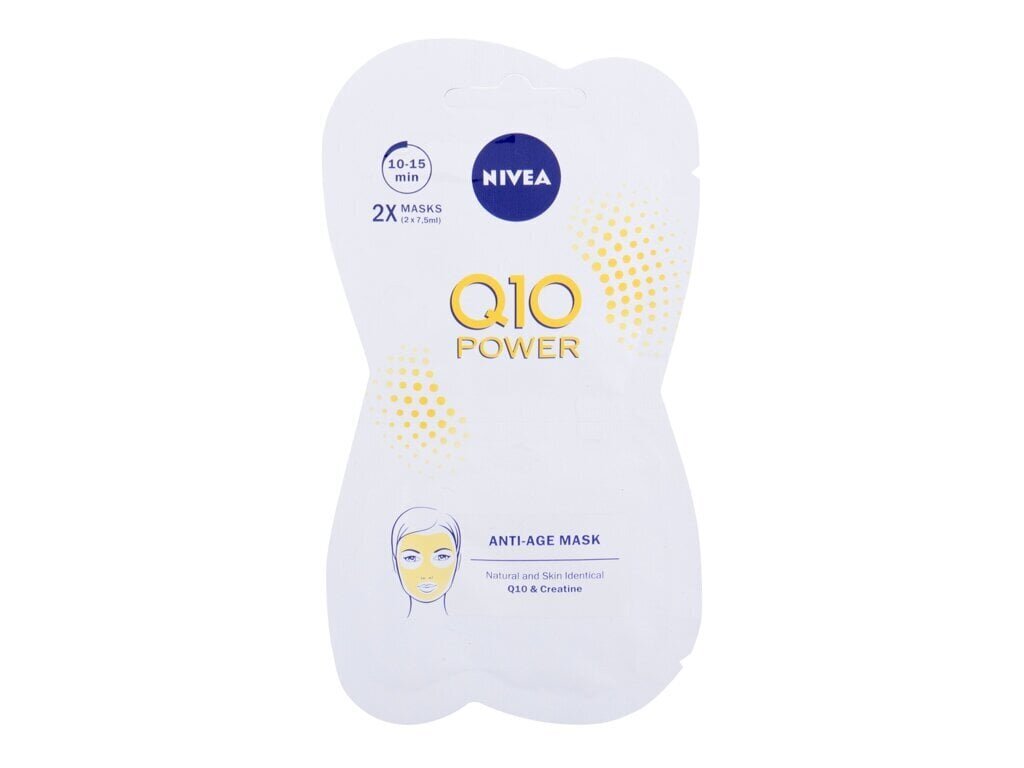 Nivea Q10 Power Anti-Age näomask 15 ml цена и информация | Näomaskid ja silmamaskid | hansapost.ee