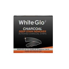 Valgendavad söeplaastrid / White Glo / CHARCOAL цена и информация | Зубные щетки, пасты | hansapost.ee