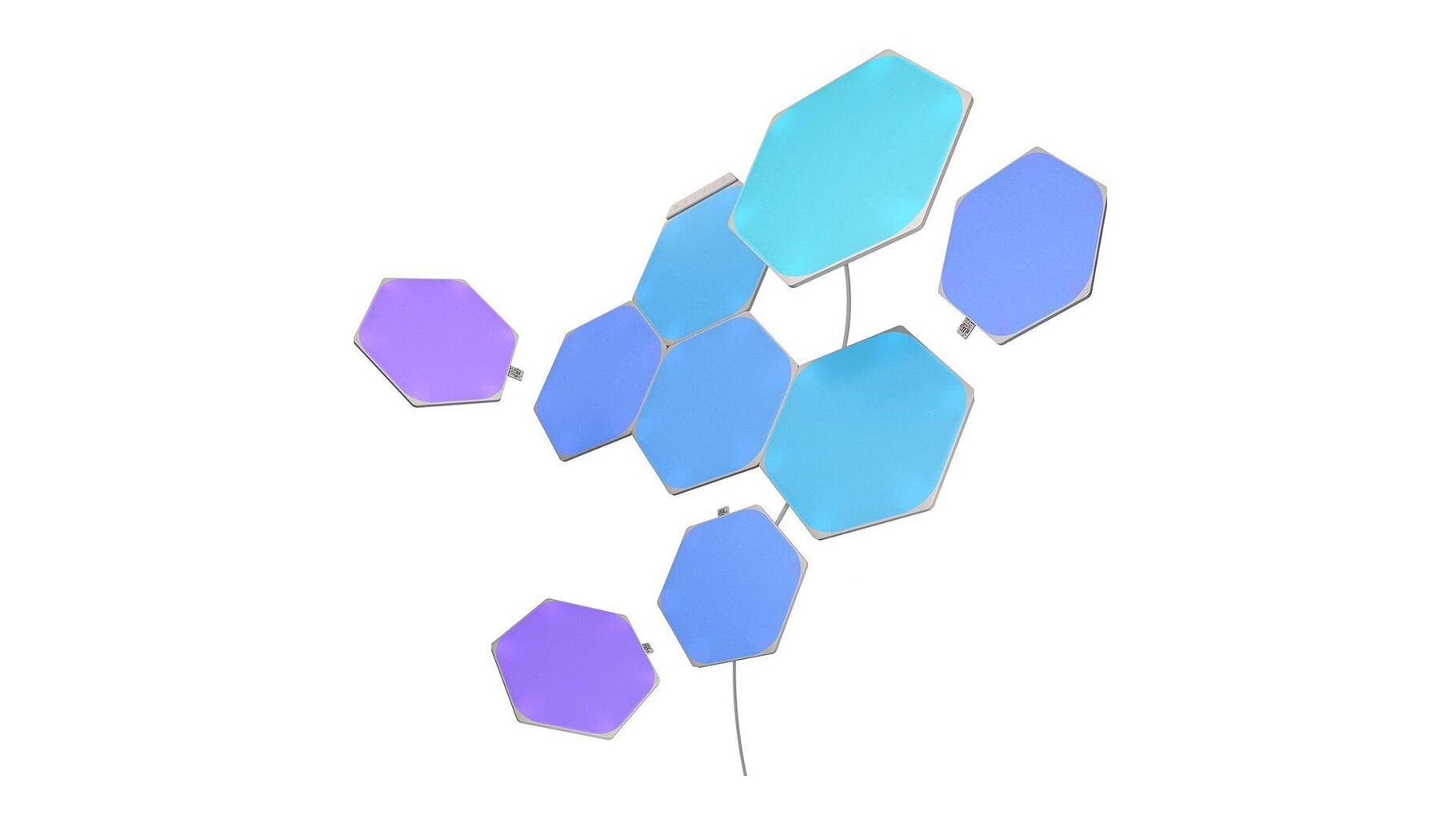 Nanoleaf Shapes Hexagons stardikomplekt 5 paneeli hind ja info | Seinavalgustid | hansapost.ee